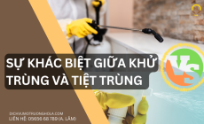 Sự Khác Biệt Giữa Khử Trùng và Tiệt Trùng