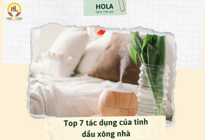 Top 7 tác dụng của tinh dầu xông nhà
