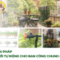 Giải pháp tưới tự động cho ban công Chung Cư
