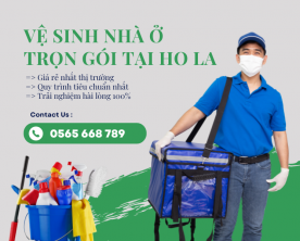 Dịch vụ vệ sinh nhà ở trọn gói tại Đồng Nai