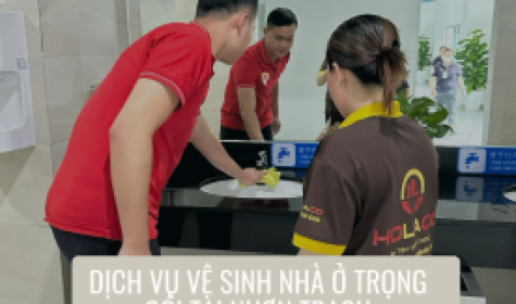 Dịch vụ vệ sinh nhà ở trọn gói tại Nhơn Trạch
