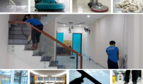 Dịch vụ vệ sinh nhà sau xây dựng giá rẻ